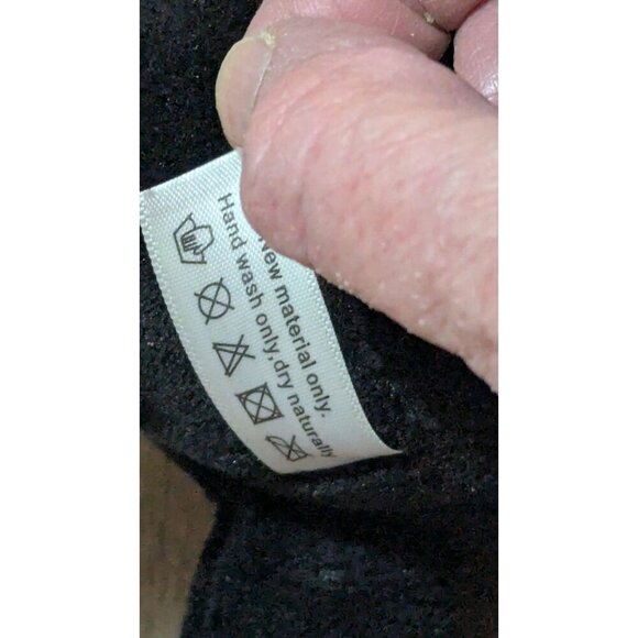 Creepy Black Dog & Bunny Plush Toys With Grinning Teeth 14" For Ages 3+ horror - Picture 5 of 6